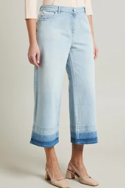 Jeans cropped - Azzurro