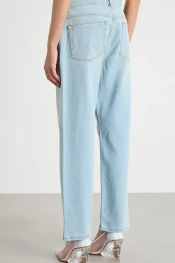 Jeans dritti - Azzurro