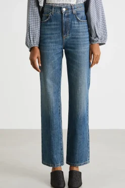 Jeans dritti - Blu