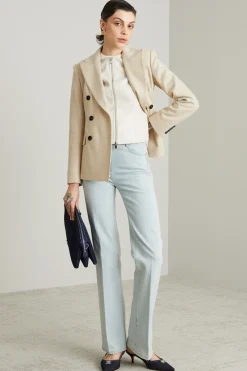Jeans dritti in denim - Azzurro Chiaro Denim