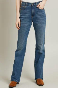 Jeans dritti in denim - Blu Jeans