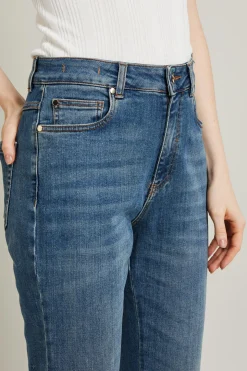 Jeans dritti in denim - Blu Jeans