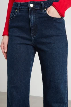 Jeans dritto stretch - Blu