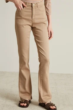 Jeans flare - Marrone Chiaro