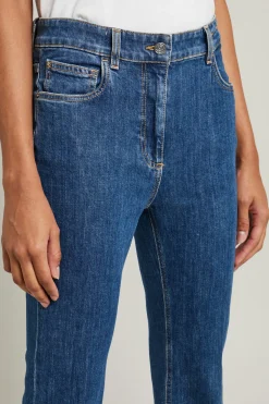 Jeans flare stretch - Blu Denim