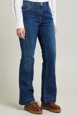 Jeans in denim - Blu