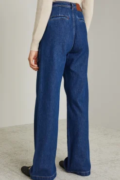 Jeans morbidi in denim - Blu Denim