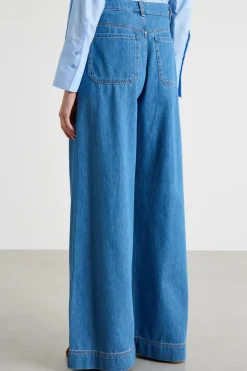 Jeans oversize - Blu