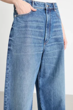 Jeans oversize - Blu