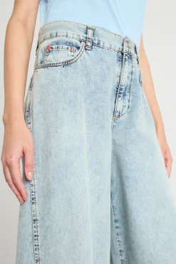Jeans palazzo - Azzurro