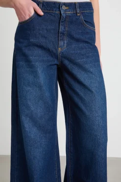 Jeans palazzo - Blu