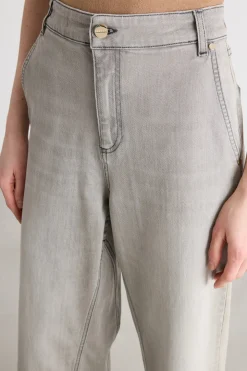 Jeans palazzo - Grigio