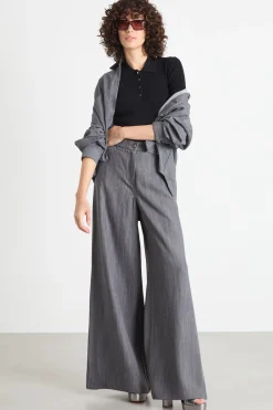 Jeans svasato - Grigio