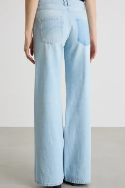 Jeans wide leg - Azzurro