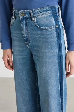 Jeans wide leg - Azzurro
