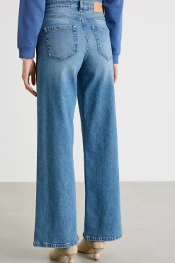 Jeans wide leg - Azzurro