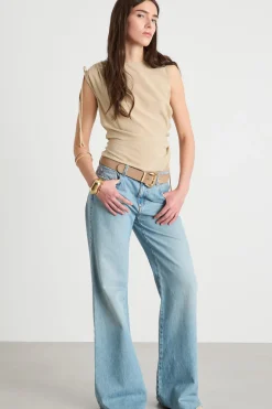 Jeans wide leg - Azzurro