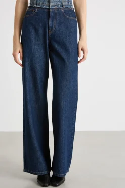 Jeans wide leg - Blu