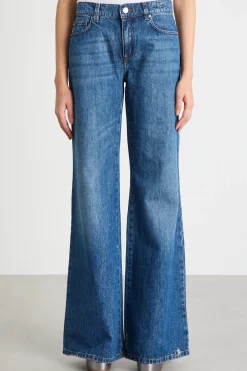 Jeans wide leg - Blu