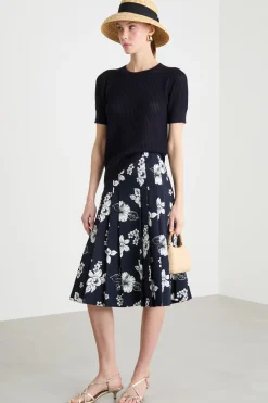 Maglia a costine - Blu