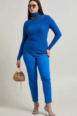 Maglia a lupetto - Blu