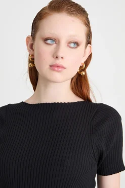 Maglia a manica corta - Nero