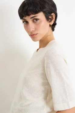Maglia a maniche corte - Bianco