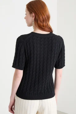 Maglia a maniche corte - Nero