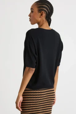 Maglia a maniche corte - Nero