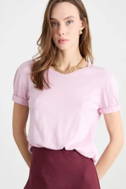 Maglia a maniche corte - Rosa