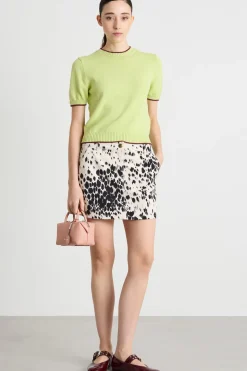 Maglia a maniche corte - Verde Bordeaux