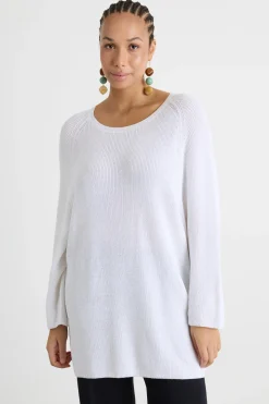 Maglia ampia - Bianco