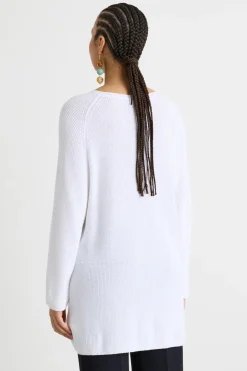 Maglia ampia - Bianco