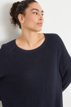 Maglia ampia - Blu