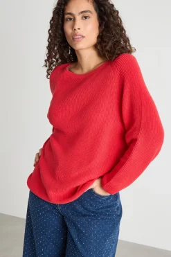 Maglia ampia - Rosso