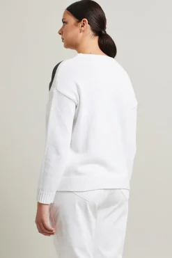 Maglia a pois - Bianco Nero