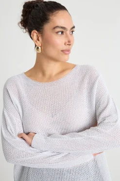 Maglia boxy - Bianco