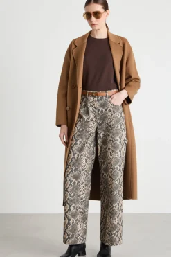 Maglia con bottoni - Marrone