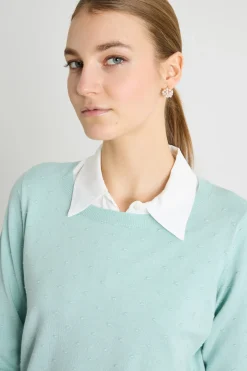 Maglia con nodi - Verde