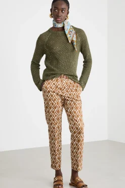 Maglia con paillettes - Verde