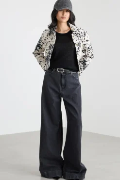 Maglia con top abbinato - Nero