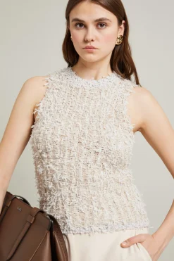 Maglia dalla texture morbida - Avorio