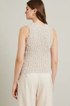 Maglia dalla texture morbida - Avorio
