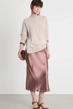 Maglia dolcevita oversize - Beige