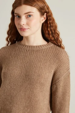 Maglia in cashmere - Marrone