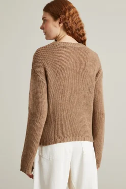 Maglia in cashmere - Marrone