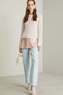 Maglia in cashmere - Rosa Chiaro