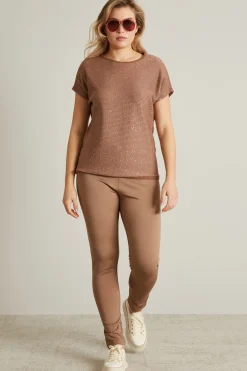 Maglia in cotone - Marrone