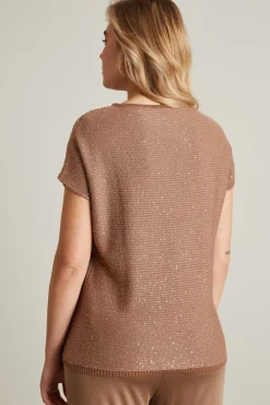 Maglia in cotone - Marrone