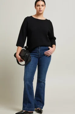 Maglia in cotone - Nero